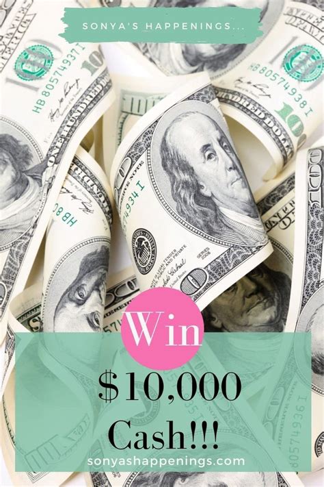 Cash Sweepstakes to Enter and Win .